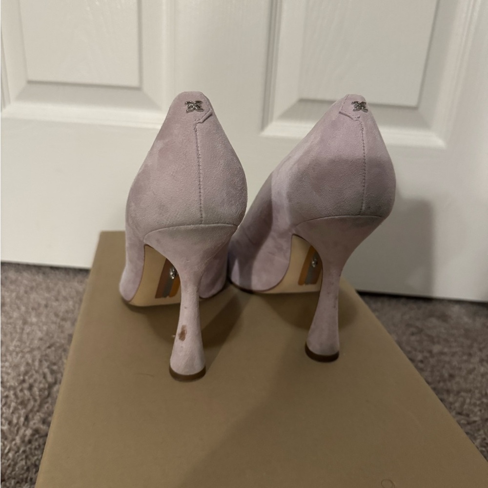 Sam Edelman Light Purple Women's Heels - Picture 3 of 4